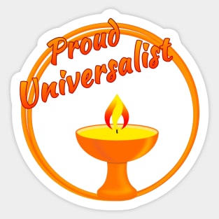 Proud Universalist Sticker